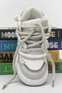Chunky Lace Platform Sneakers - Y2K Fashion Statement for Women with Coquette and Grunge Aesthetic