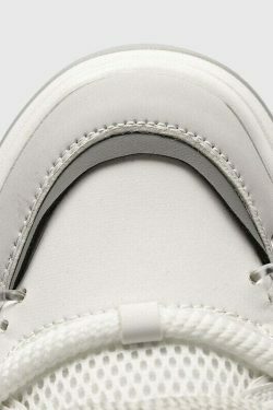 Chunky Lace Platform Sneakers - Y2K Fashion Statement for Women with Coquette and Grunge Aesthetic