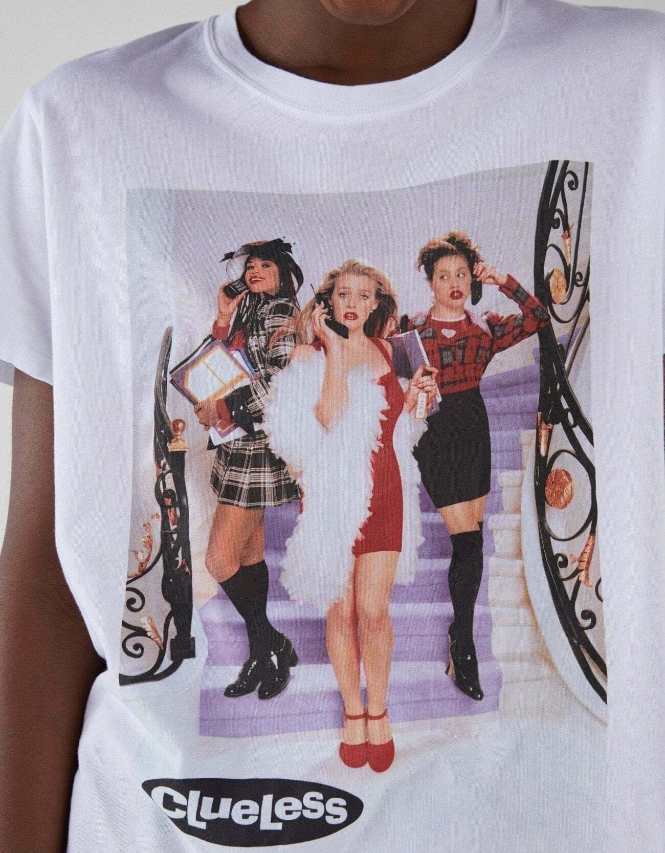 Clueless T-Shirt: Y2K Fashion Tee with Coquette Aesthetic, Grunge Style, and Pastel Goth Vibes Clueless T-Shirt: Y2K Fashion Tee with Coquette Aesthetic, Grunge Style, and Pastel Goth Vibes