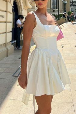 Coastal Cowgirl Open Back Zippered Mini Dress