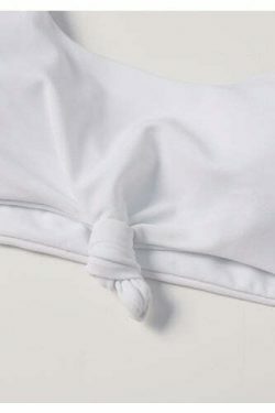 Colorful Striped Thong Bikini Set for Y2K Fashion Enthusiasts