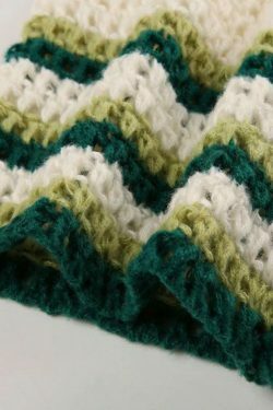 Contrast Color Star Crochet Top: Y2K Fashion Smock - Coquette Aesthetic, Grunge Style, Cute Tops