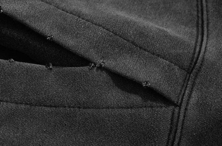 Coquette Aesthetic 'Redemption' Y2K Washed Hoodie for Women - Grunge Style Cargo Skirt Outfit