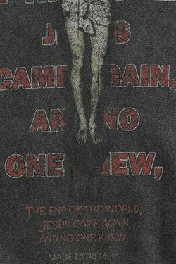 Coquette Aesthetic 'Redemption' Y2K Washed Hoodie for Women - Grunge Style Cargo Skirt Outfit