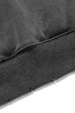 Coquette Aesthetic 'Redemption' Y2K Washed Hoodie for Women - Grunge Style Cargo Skirt Outfit