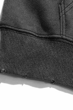 Coquette Aesthetic 'Redemption' Y2K Washed Hoodie for Women - Grunge Style Cargo Skirt Outfit