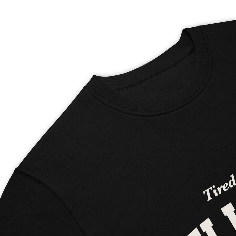 Coquette Aesthetic 'Tired of Wellness' Sweatshirt for Y2K Fashion Enthusiasts Coquette Aesthetic 'Tired of Wellness' Sweatshirt for Y2K Fashion Enthusiasts