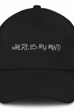 Coquette Aesthetic 'Where is my Mind' Dad Cap for Women - Y2K Fashion Statement Piece
