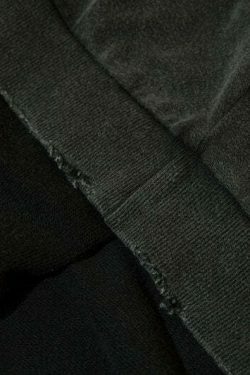 Coquette Aesthetic Acid Wash Hoodie with Fangs Applique - Y2K Fashion Statement