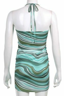 Coquette Aesthetic Angel Energy Swirl Dress - Y2K Fashion - Grunge Style & Pastel Goth Vibes