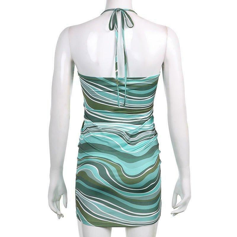 Coquette Aesthetic Angel Energy Swirl Dress - Y2K Fashion - Grunge Style & Pastel Goth Vibes Coquette Aesthetic Angel Energy Swirl Dress - Y2K Fashion - Grunge Style & Pastel Goth Vibes