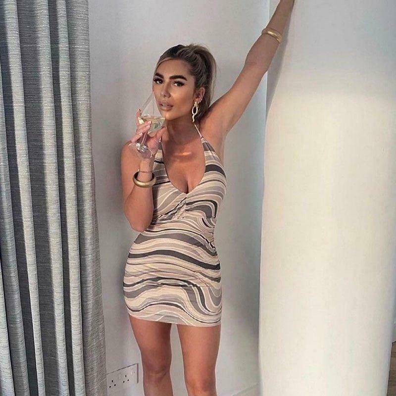 Coquette Aesthetic Angel Energy Swirl Dress - Y2K Fashion - Grunge Style & Pastel Goth Vibes Coquette Aesthetic Angel Energy Swirl Dress - Y2K Fashion - Grunge Style & Pastel Goth Vibes