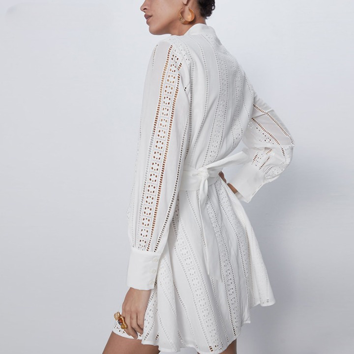 Coquette Aesthetic Ansel Lace Mini Dress - Y2K Fashion Statement for Women