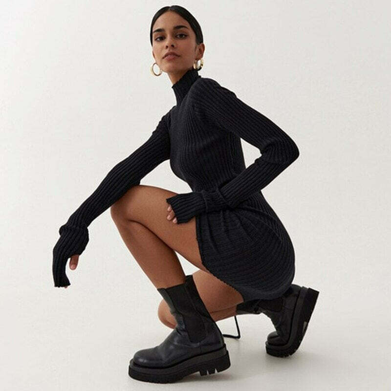 Coquette Aesthetic Arbor Mini Bodycon Dress - Y2K Fashion Women's Clothing