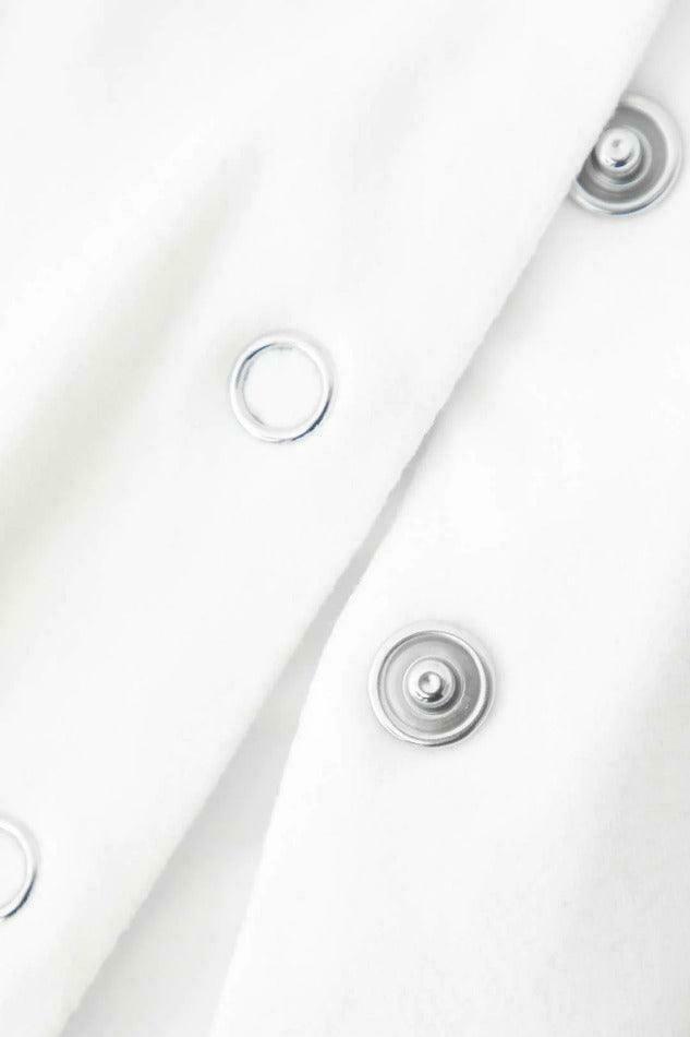 Coquette Aesthetic Asymmetric Button Sleeveless Top Coquette Aesthetic Asymmetric Button Sleeveless Top