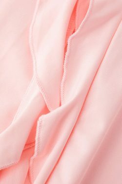 Coquette Aesthetic Asymmetric Tube Top & Ruffle Skirt Set