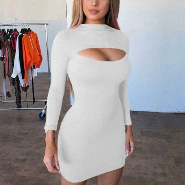 Coquette Aesthetic Aurora Bodycon Dress - Y2K Fashion for Grunge & Pastel Goth Coquette Aesthetic Aurora Bodycon Dress - Y2K Fashion for Grunge & Pastel Goth