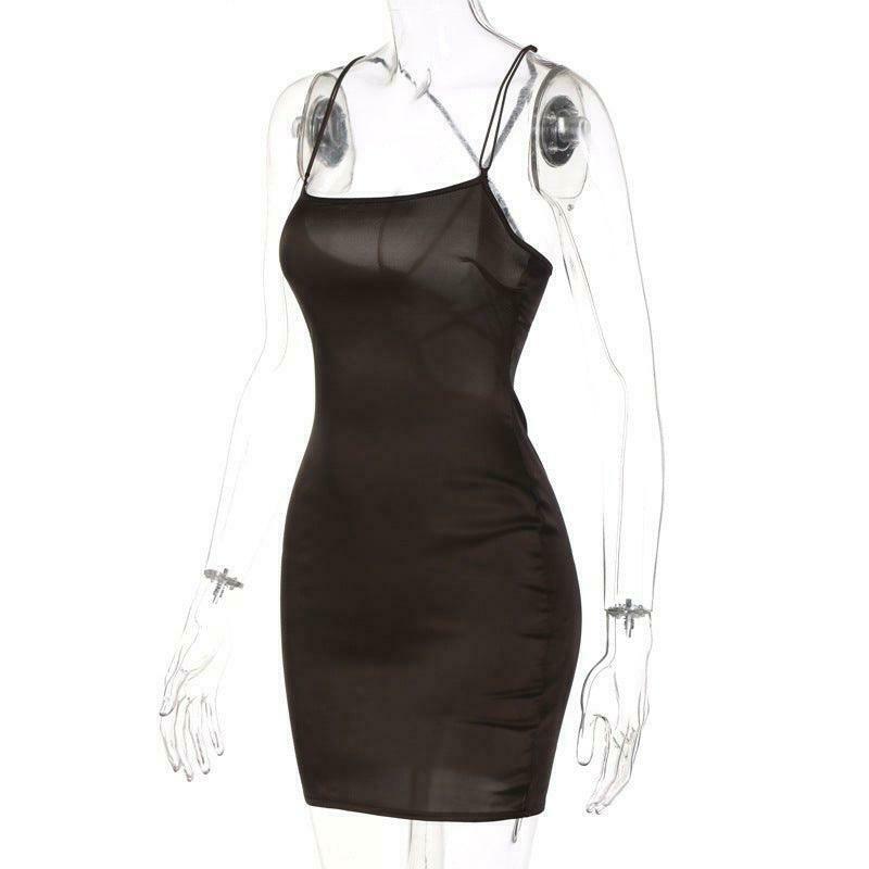 Coquette Aesthetic Backless Mini Dress - Y2K Fashion with Grunge & Pastel Goth Vibes Coquette Aesthetic Backless Mini Dress - Y2K Fashion with Grunge & Pastel Goth Vibes