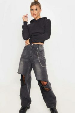 Coquette Aesthetic Backless Short Hoodie - Y2K Fashion for Women