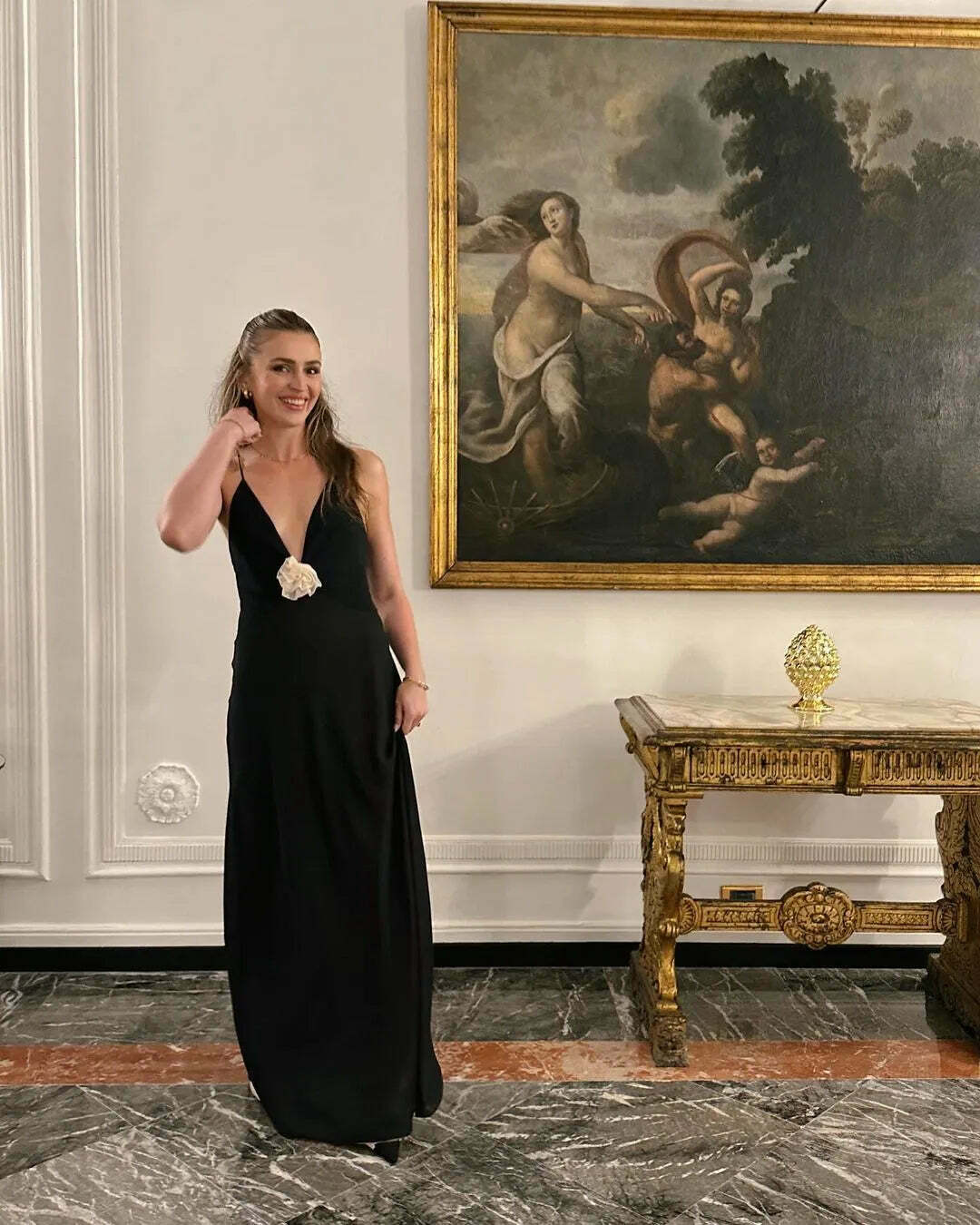 Coquette Aesthetic Backless Slip Dress - Y2K Fashion for Women - Graceful Drift