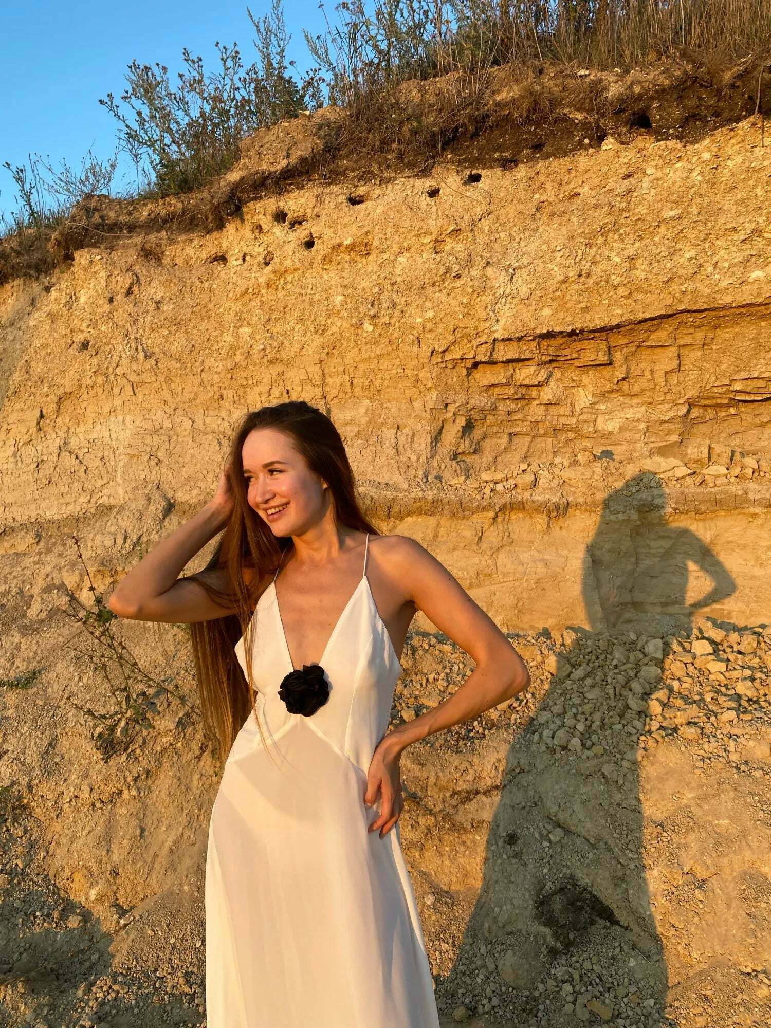 Coquette Aesthetic Backless Slip Dress - Y2K Fashion for Women - Graceful Drift