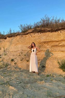 Coquette Aesthetic Backless Slip Dress - Y2K Fashion for Women - Graceful Drift