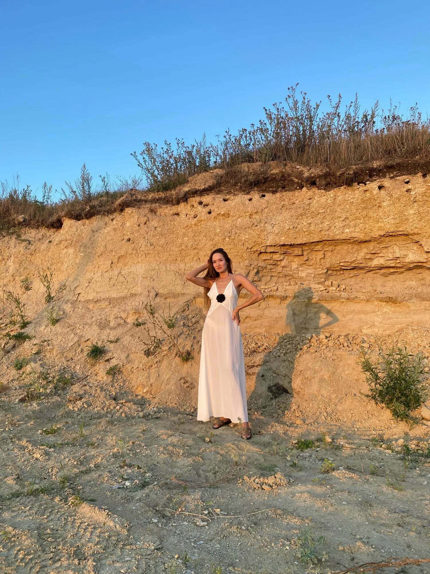 Coquette Aesthetic Backless Slip Dress - Y2K Fashion for Women - Graceful Drift