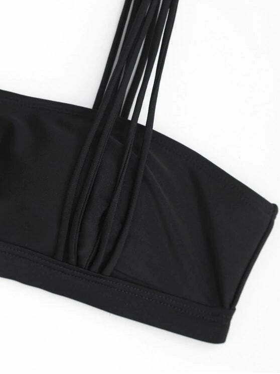 Coquette Aesthetic Banded Cut Out Bikini Set - Y2K Fashion Swimwear