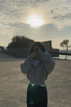 Coquette Aesthetic Bare Midriff Hoodie - Y2K Fashion Grunge Style Cute Tops Pastel Goth