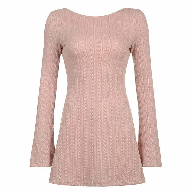 Coquette Aesthetic Bareback Bliss Dress - Y2K Fashion Statement for Women Coquette Aesthetic Bareback Bliss Dress - Y2K Fashion Statement for Women