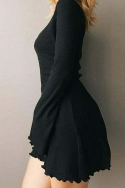 Coquette Aesthetic Bareback Bliss Dress - Y2K Fashion Statement for Women