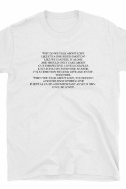 Coquette Aesthetic Be Loved T-Shirt - Y2K Fashion Women's Top