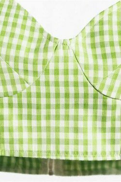 Coquette Aesthetic Beccah Plaid Mini Skirt Set - Y2K Fashion Outfit with Grunge Style &