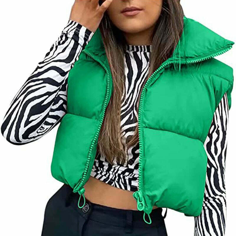 Coquette Aesthetic Beryl Puffer Jacket - Y2K Fashion for Women: Grunge Style, Pastel Goth, and More