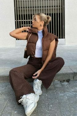 Coquette Aesthetic Beryl Puffer Jacket - Y2K Fashion for Women: Grunge Style, Pastel Goth, and More