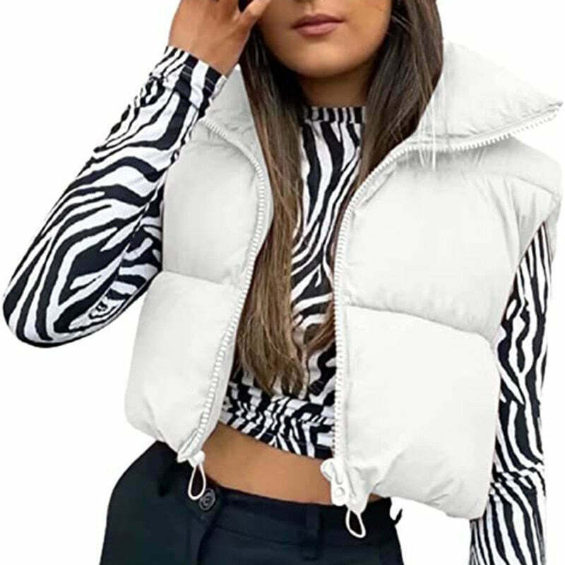 Coquette Aesthetic Beryl Puffer Jacket - Y2K Fashion for Women: Grunge Style, Pastel Goth, and More