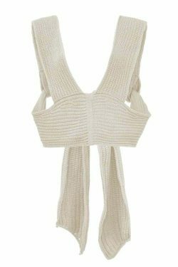 Coquette Aesthetic Bespoke Wrap-Around Top in Y2K Style with Grunge and Pastel Goth Influences