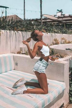 Coquette Aesthetic Beth Backless Spaghetti Straps Top