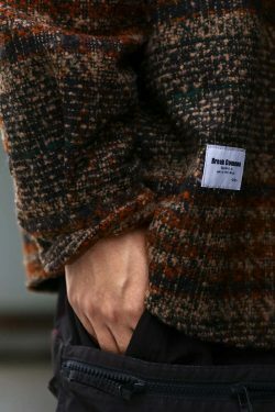 Coquette Aesthetic Boucle Texture Check Overshirt - Y2K Fashion Statement Piece