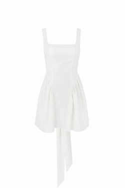 Coquette Aesthetic Bow-Knot Dress - Y2K Fashion Statement for Women