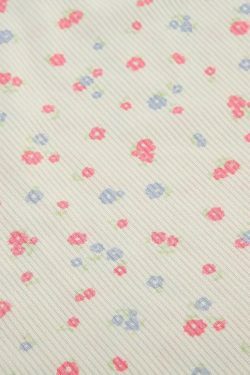 Coquette Aesthetic Bow Tie Floral Tank - Y2K Fashion Cute Tops & Pastel Goth Outfits