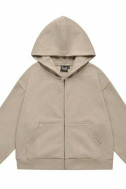 Coquette Aesthetic Box Zip-up Hoodie - Y2K Fashion with Grunge Style