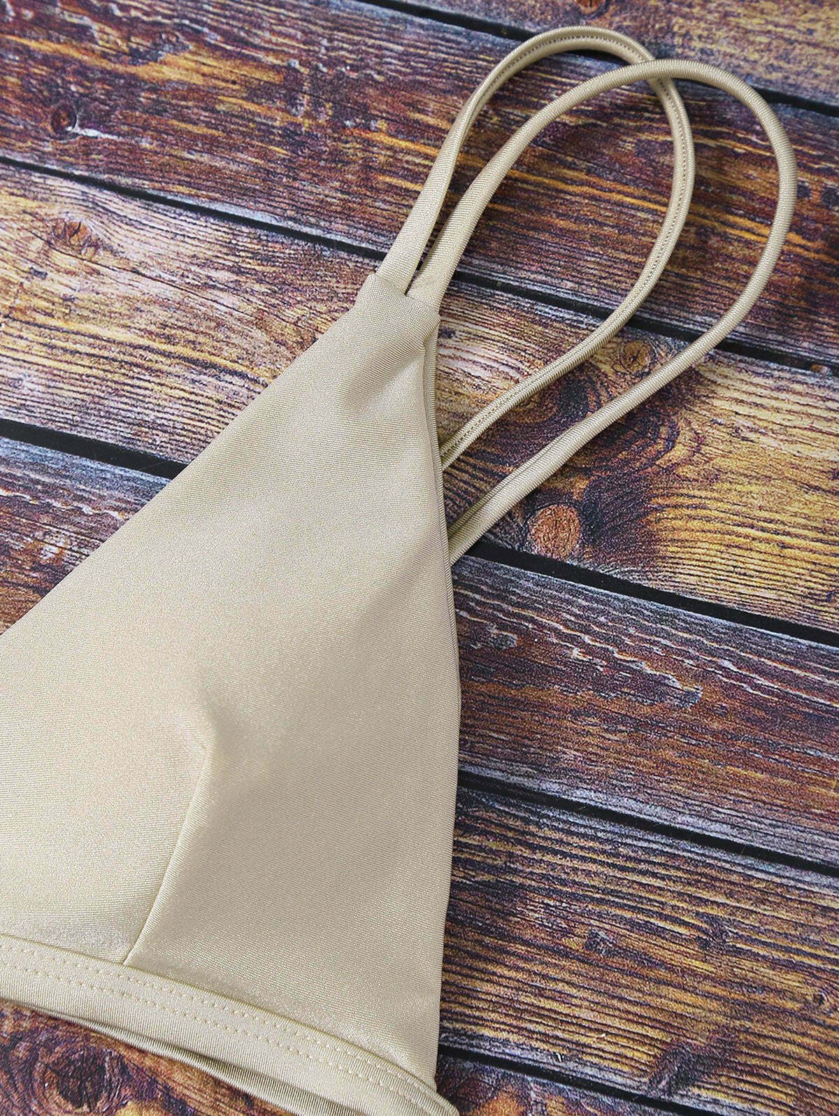 Coquette Aesthetic Bralette Bikini Top with String Bottoms Coquette Aesthetic Bralette Bikini Top with String Bottoms