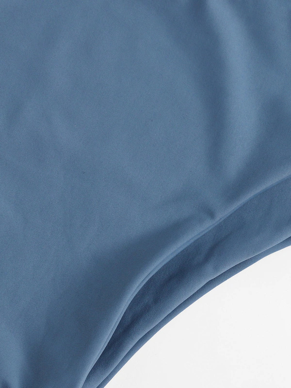 Coquette Aesthetic Bunny Tie Front Bikini Set - Y2K Fashion Swimwear