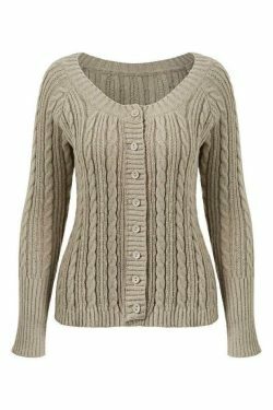 Coquette Aesthetic Cable Knit Top: Y2K Fashion with Grunge & Pastel Goth Vibes