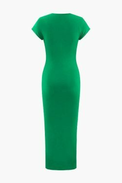 Coquette Aesthetic Cap Sleeve Midi Dress for Y2K Fashion Enthusiasts