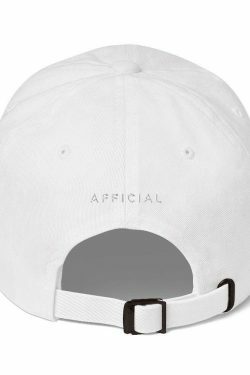 Coquette Aesthetic Cap with 'Mindin my Business' Slogan - Y2K Fashion Statement Piece