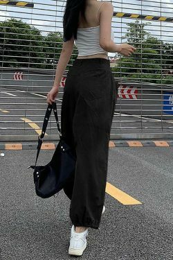 Coquette Aesthetic Cargo Skirt - Y2K Fashion Grunge Style Cute Tops & Pastel Goth Outfits