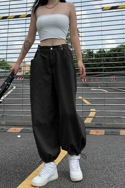 Coquette Aesthetic Cargo Skirt - Y2K Fashion Grunge Style Cute Tops & Pastel Goth Outfits