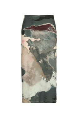 Coquette Aesthetic Cargo Skirt - Y2K Fashion Grunge Style Vintage Women's Clothing